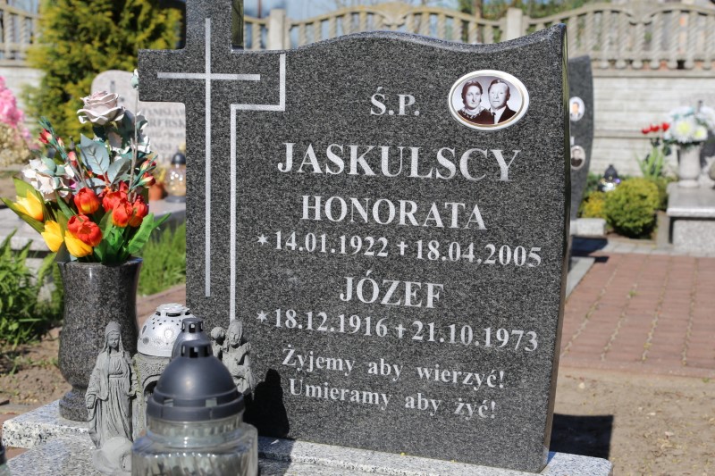 Józef Jaskulski 1916 Stegna - Grobonet - Wyszukiwarka osób pochowanych