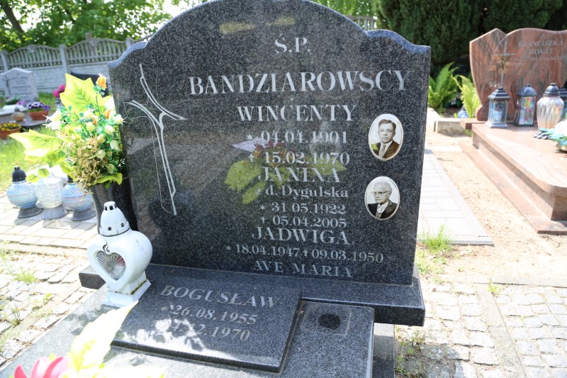 Janina Bandziarowska 1922 Stegna - Grobonet - Wyszukiwarka osób pochowanych