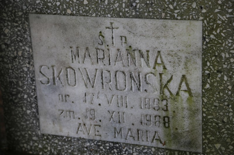 Marianna Skowrońska 1893 Stegna - Grobonet - Wyszukiwarka osób pochowanych