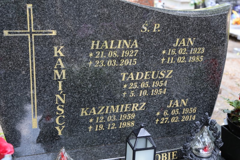 Kazimierz Kamiński 1959 Stegna - Grobonet - Wyszukiwarka osób pochowanych