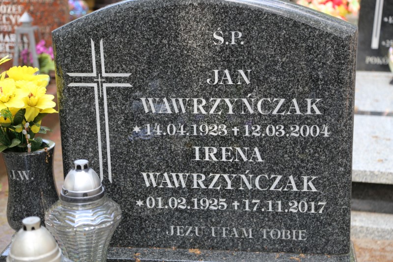 Irena Wawrzyńczak 1925 Stegna - Grobonet - Wyszukiwarka osób pochowanych