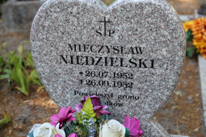 Mieczysław Niedzielski 1952 Stegna - Grobonet - Wyszukiwarka osób pochowanych