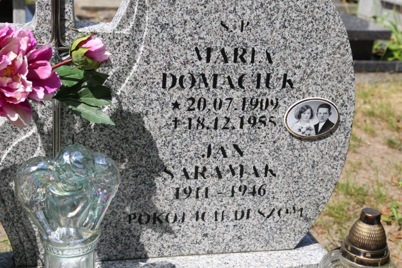 Maria Domaciuk 1912 Stegna - Grobonet - Wyszukiwarka osób pochowanych