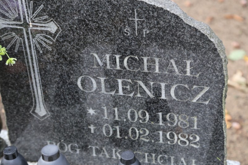 Michał Olenicz 1981 Stegna - Grobonet - Wyszukiwarka osób pochowanych