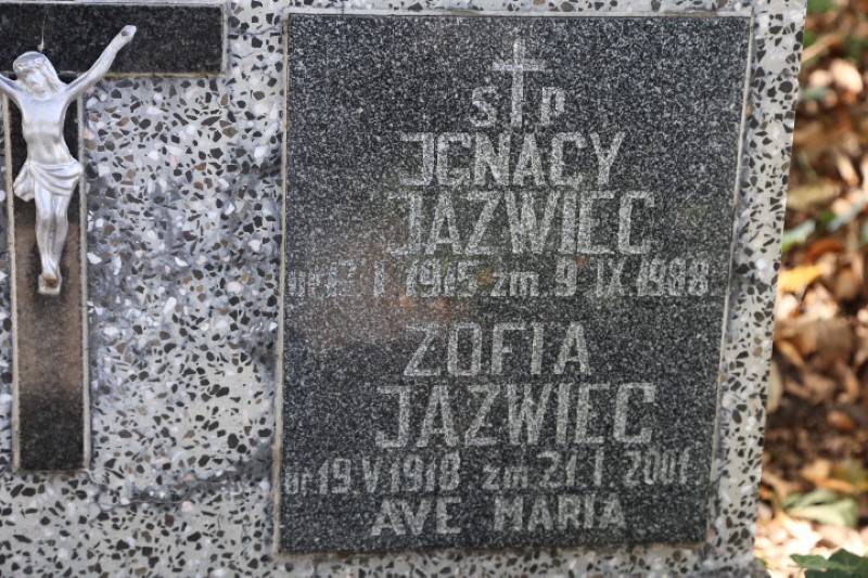 Grób Ignacy Jaźwiec