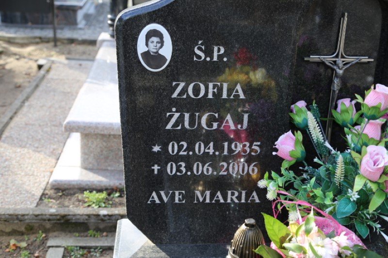 Zofia Żugaj 1935 Stegna - Grobonet - Wyszukiwarka osób pochowanych