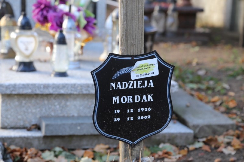 Nadzieja Mordak 1926 Stegna - Grobonet - Wyszukiwarka osób pochowanych