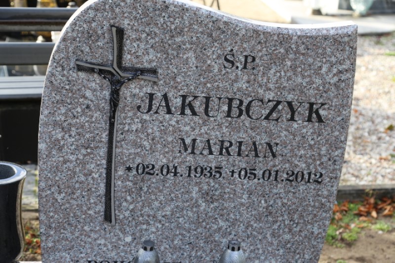 Marian Jakubczyk 1935 Stegna - Grobonet - Wyszukiwarka osób pochowanych