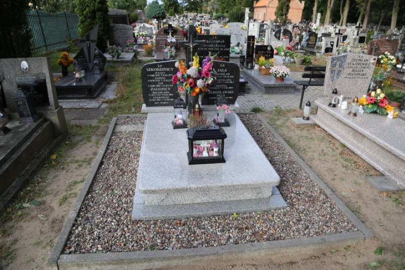 Grób Janina Szkodzińska