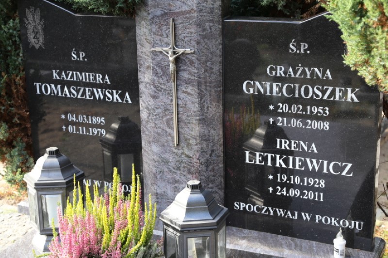 Irena Letkiewicz 1928 Stegna - Grobonet - Wyszukiwarka osób pochowanych