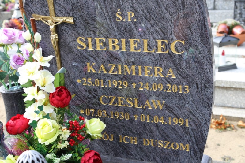 Kazimiera Siebielec 1929 Stegna - Grobonet - Wyszukiwarka osób pochowanych