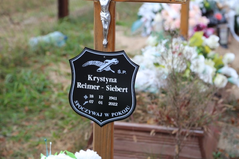 Krystyna Reimer-Siebert 1941 Stegna - Grobonet - Wyszukiwarka osób pochowanych